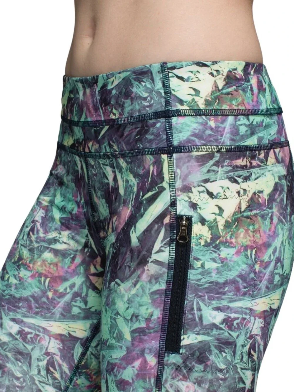Lululemon inspire II multicolor leggings size 4